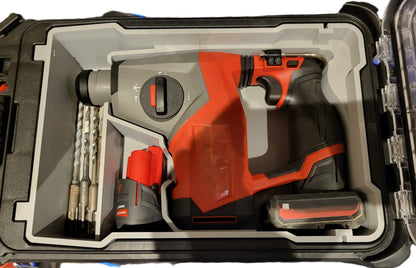 Packout Insert to Suit Milwaukee M12 Fuel SDS Plus Rotary Hammer Drill – USA 2416‑20, AUS/UK M12CH – Model 48‑22‑8435 – Insert Only