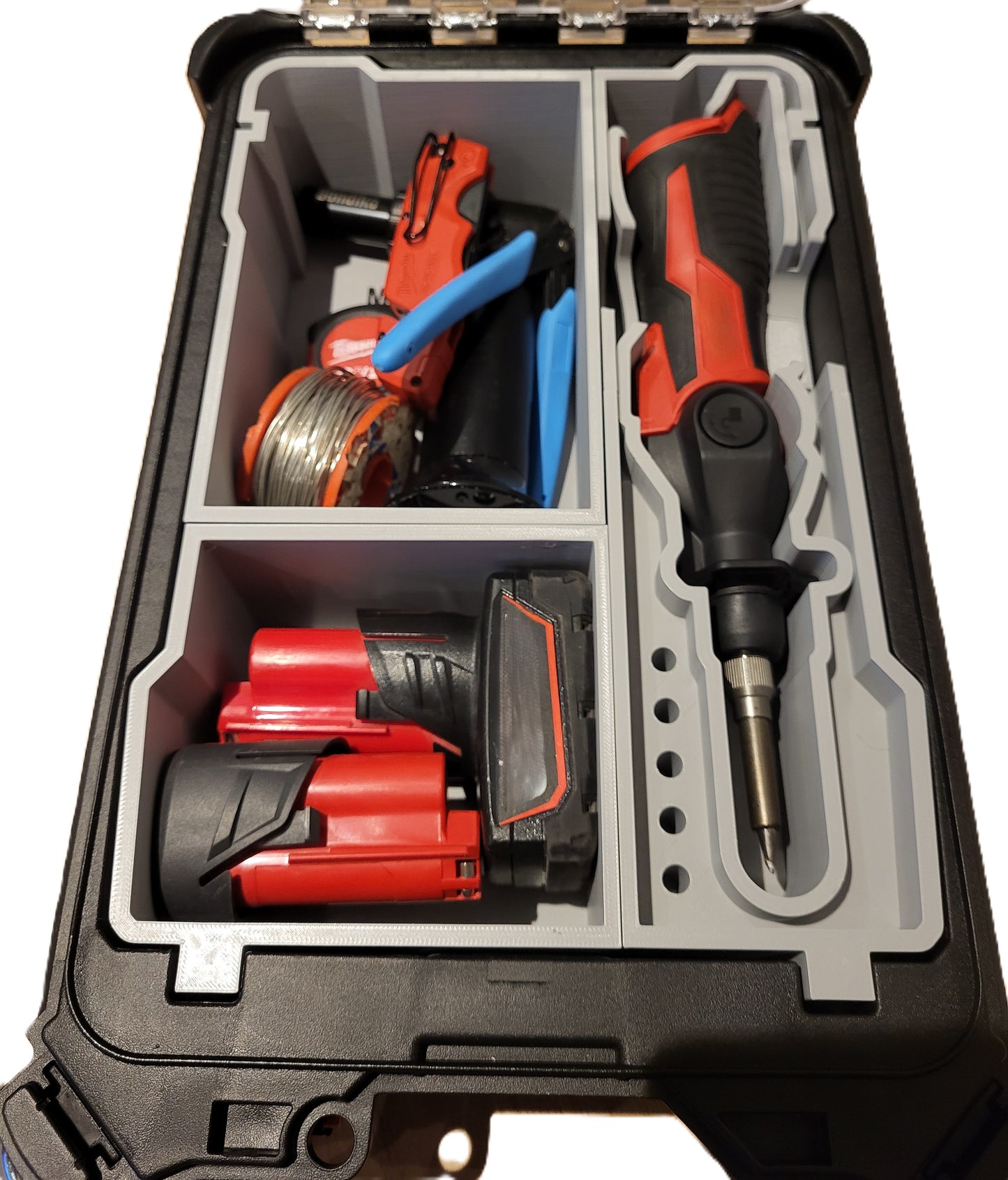 Packout Insert to Suit Milwaukee M12 Soldering Iron – USA 2488-20 / AUS M12SI – Compact Organizer 48‑22‑8435 – Insert Only