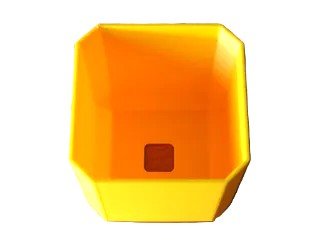 3x3 Self-Watering Seedling Starter Kit - Modular Yellow Growing Container for Easy Indoor Gardening.