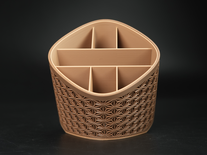 Asanoha Superellipse Pen Holder