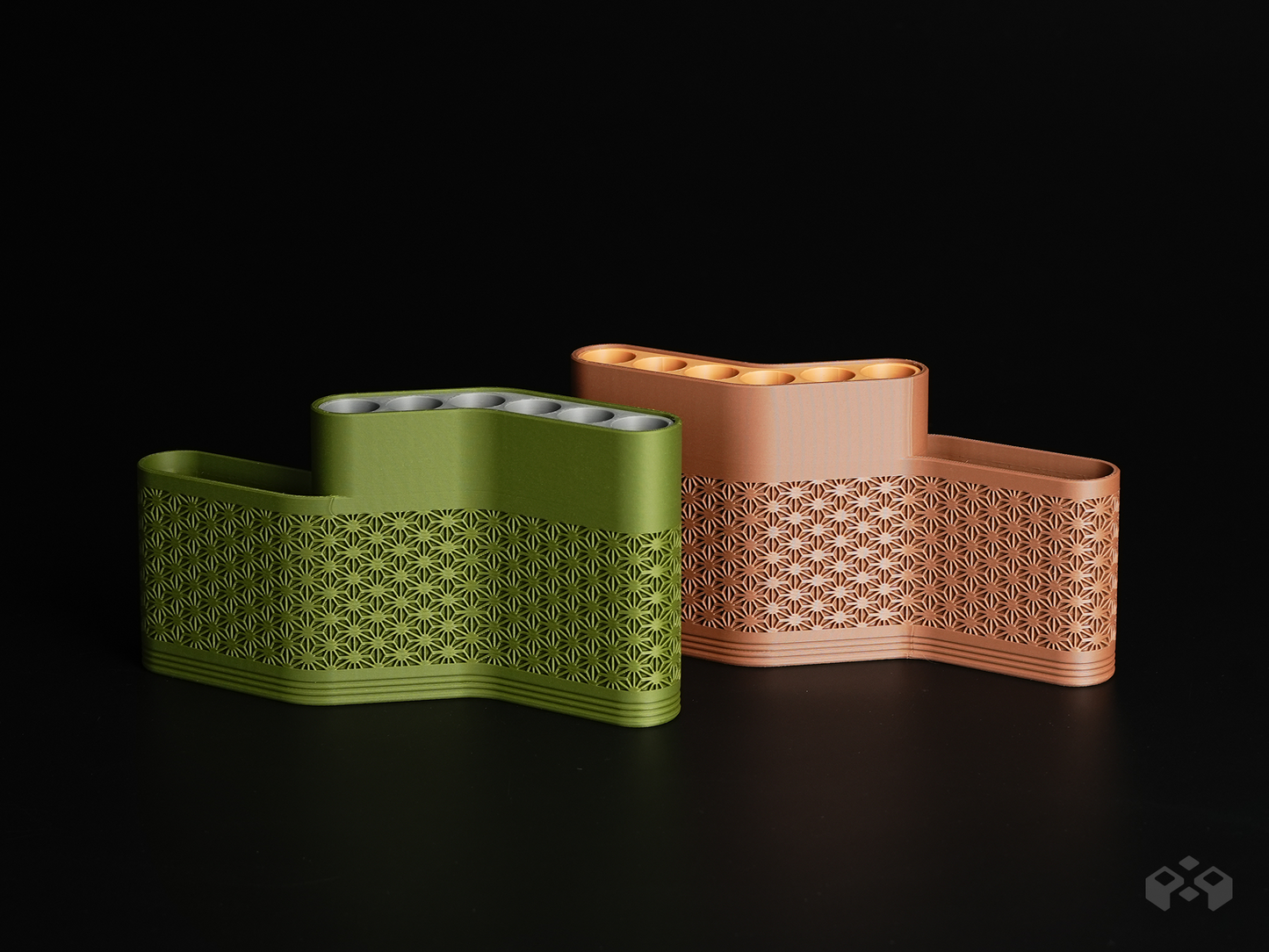 Waveform Pen Holder – Desk Organizer with Slot