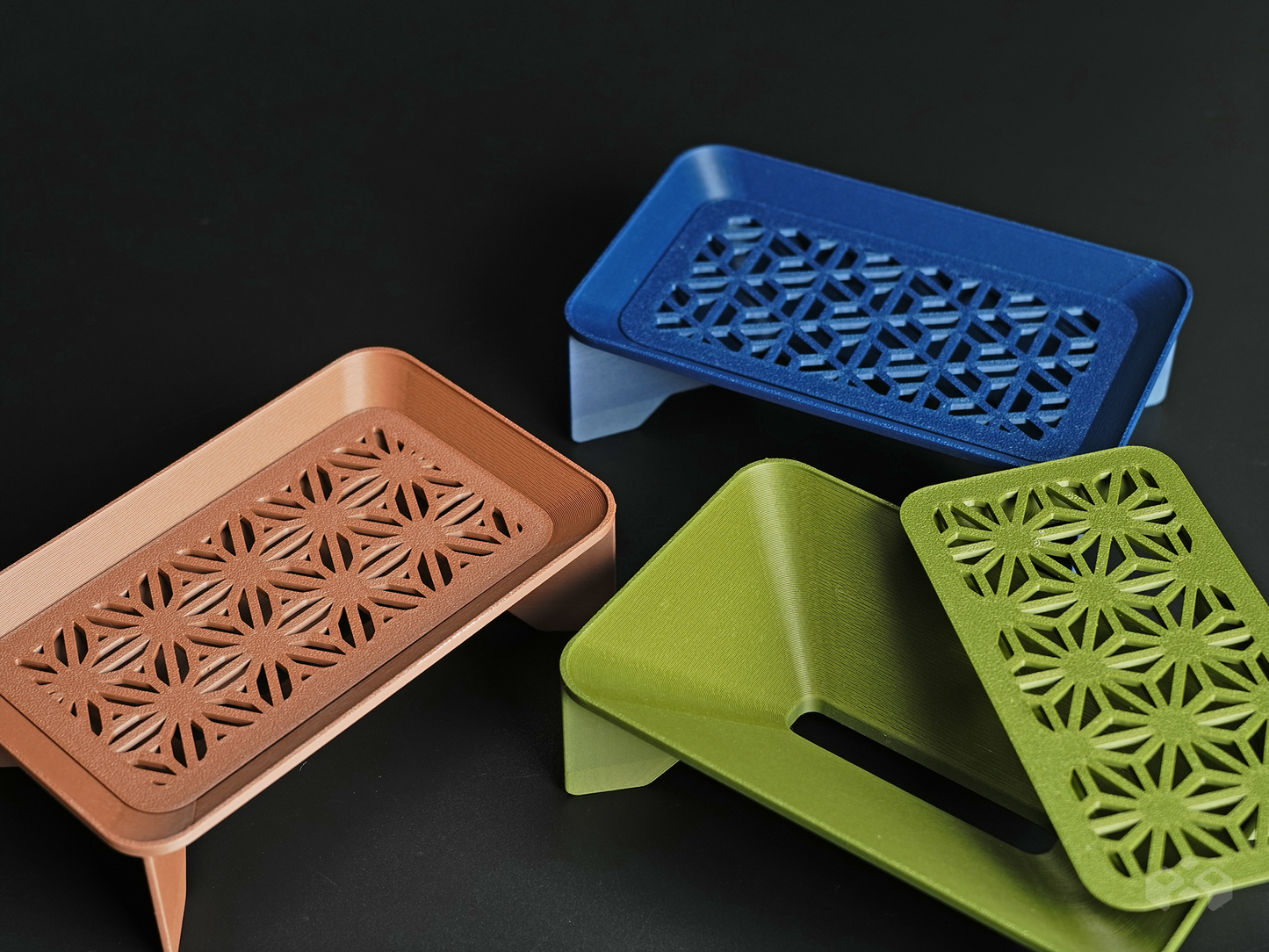Kumiko Modular Soap Dish & Drip Tray Set