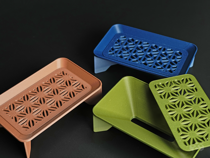 Kumiko Modular Soap Dish & Drip Tray Set