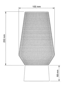Ember Lamp | Sculptural Mesh Table Light