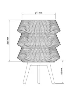 Obelisk Lamp | Tall Geometric Accent Light