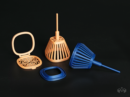 Internal Fertilizer Basket with Lid - Essential Planter Add-On for Indoor & Outdoor Plants