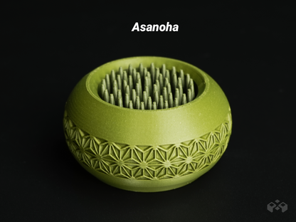 Mini Kenzan Flower Frog – Ikebana Desktop Vase