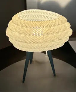 Weave Lamp | Patterned Mesh Light Accent