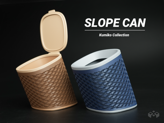 Asanoha Desktop Bin – Open Top