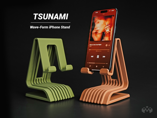 Tsunami Phone Stand – Desk Organizer