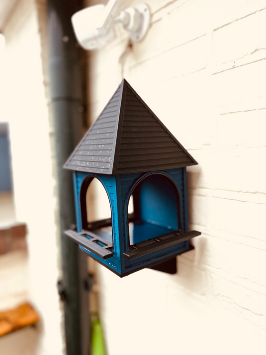 Classic Square Bird Bath & Water Bowl – Weatherproof PETG (Approx. 10" x 10" x 13") – Australian Made