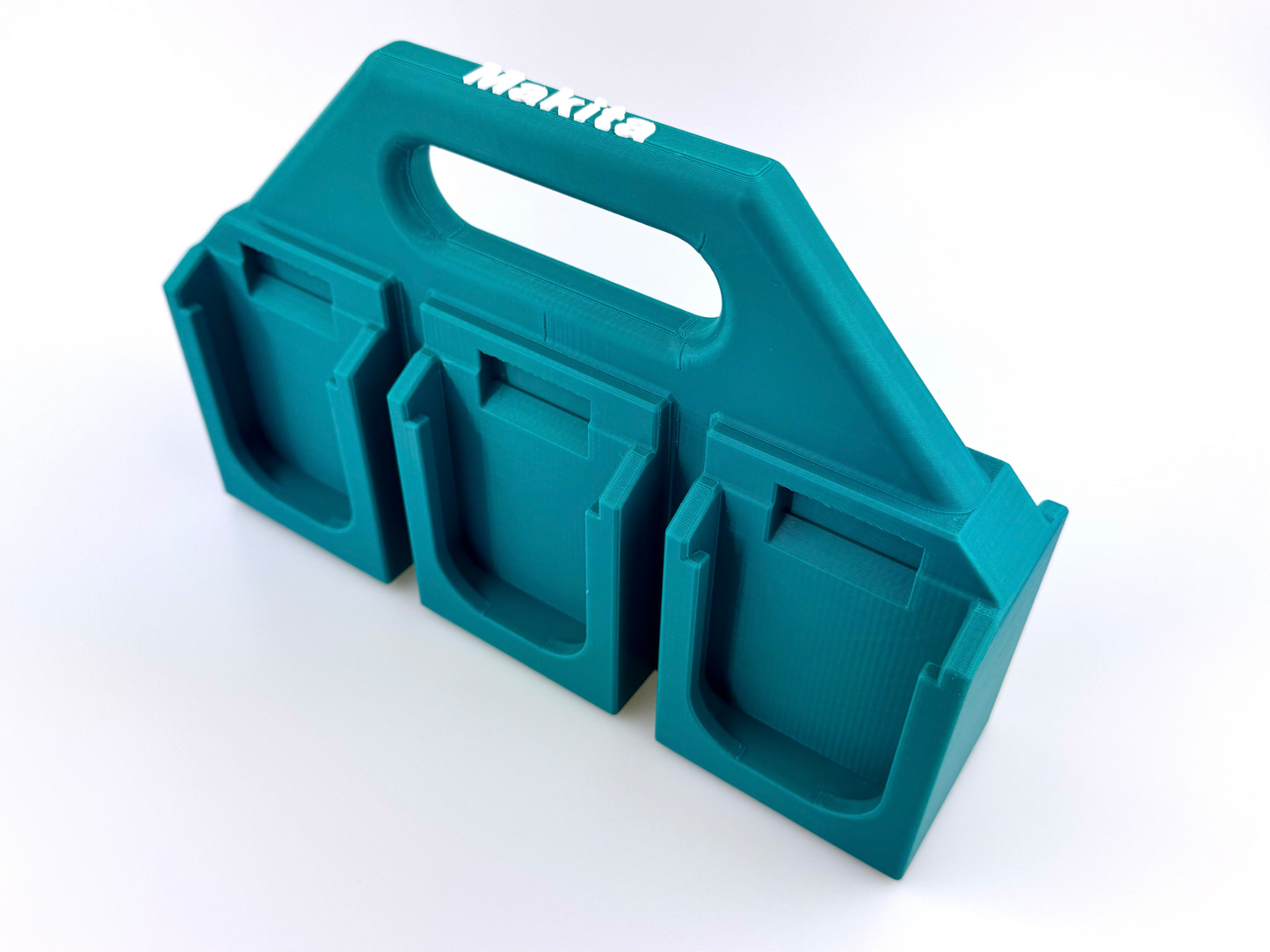 Battery Caddy to Suit Makita 18V Batteries – 6-Slot Workshop Organizer
