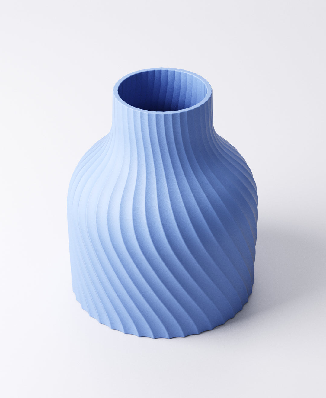 Ripple Vase – Flowing Wave Design | 13×13×18 cm