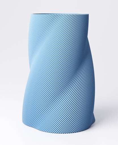 Spiral Vase – Slow Spiral Design | 13×13×18 cm