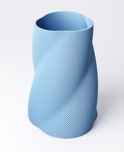 Spiral Vase – Slow Spiral Design | 13×13×18 cm