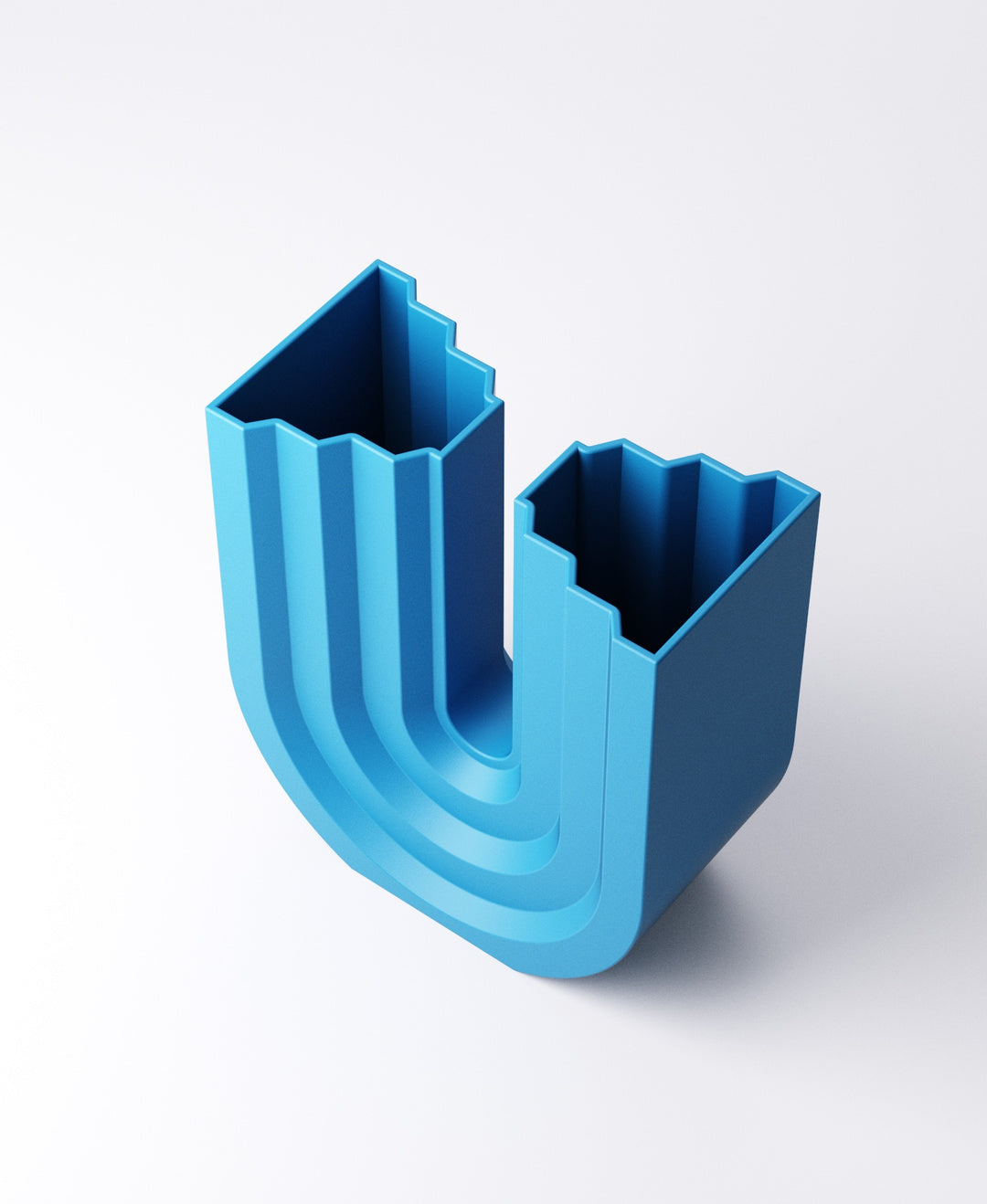Arch Vase – Symmetrical or Asymmetrical Modern Decor | 16×8×18 cm or Set of 2