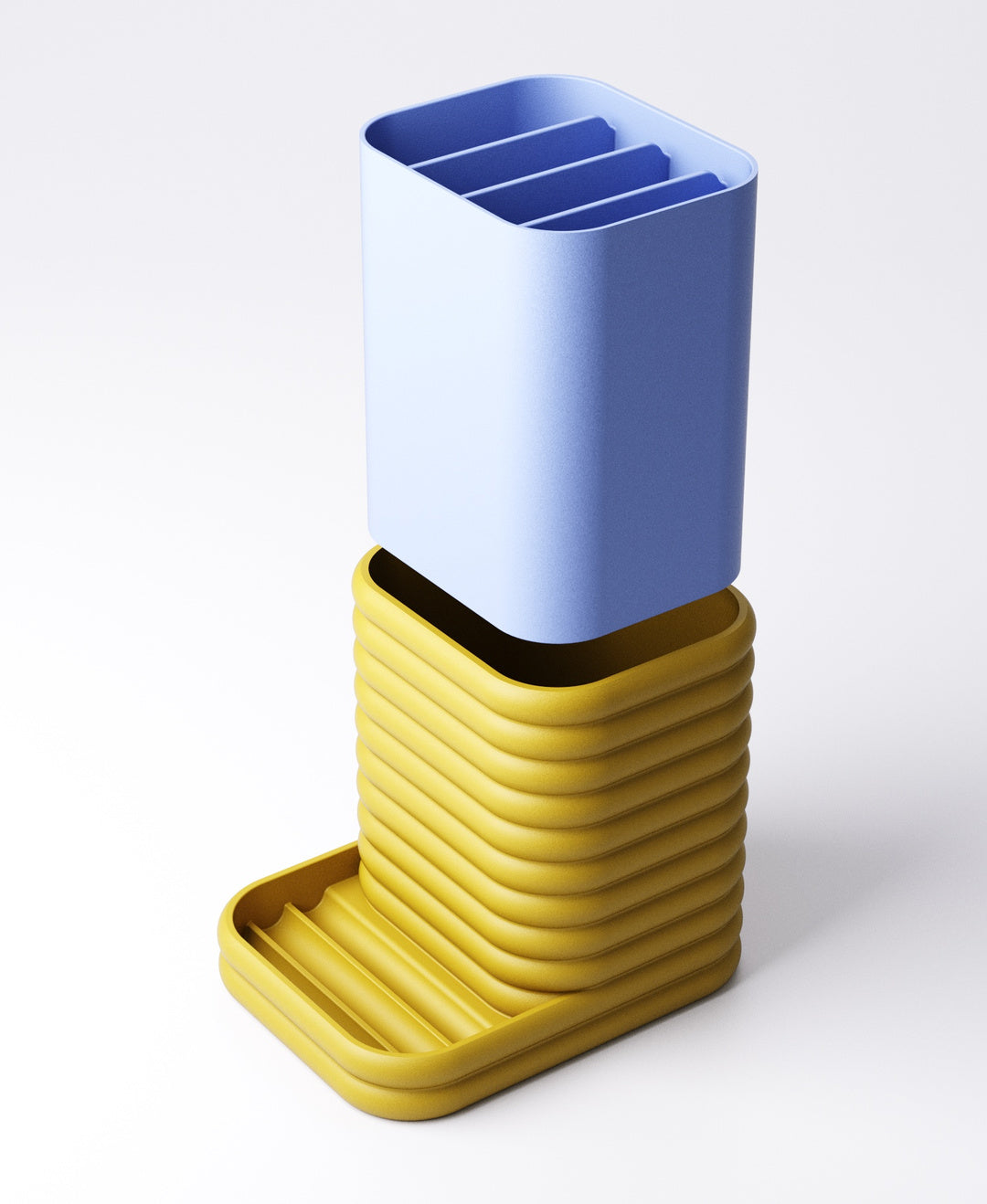 Phone Holder Desk Organiser – Complete Set with 3 Inserts | Modern Workspace Storage