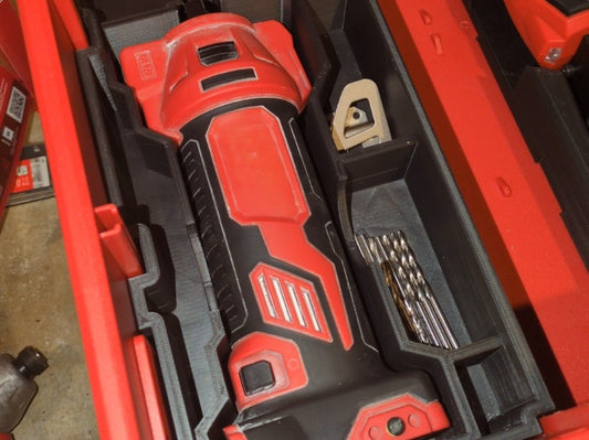 Packout Insert to Suit Milwaukee M18 Rotozip 2627-20 – Left or Right – Insert Only