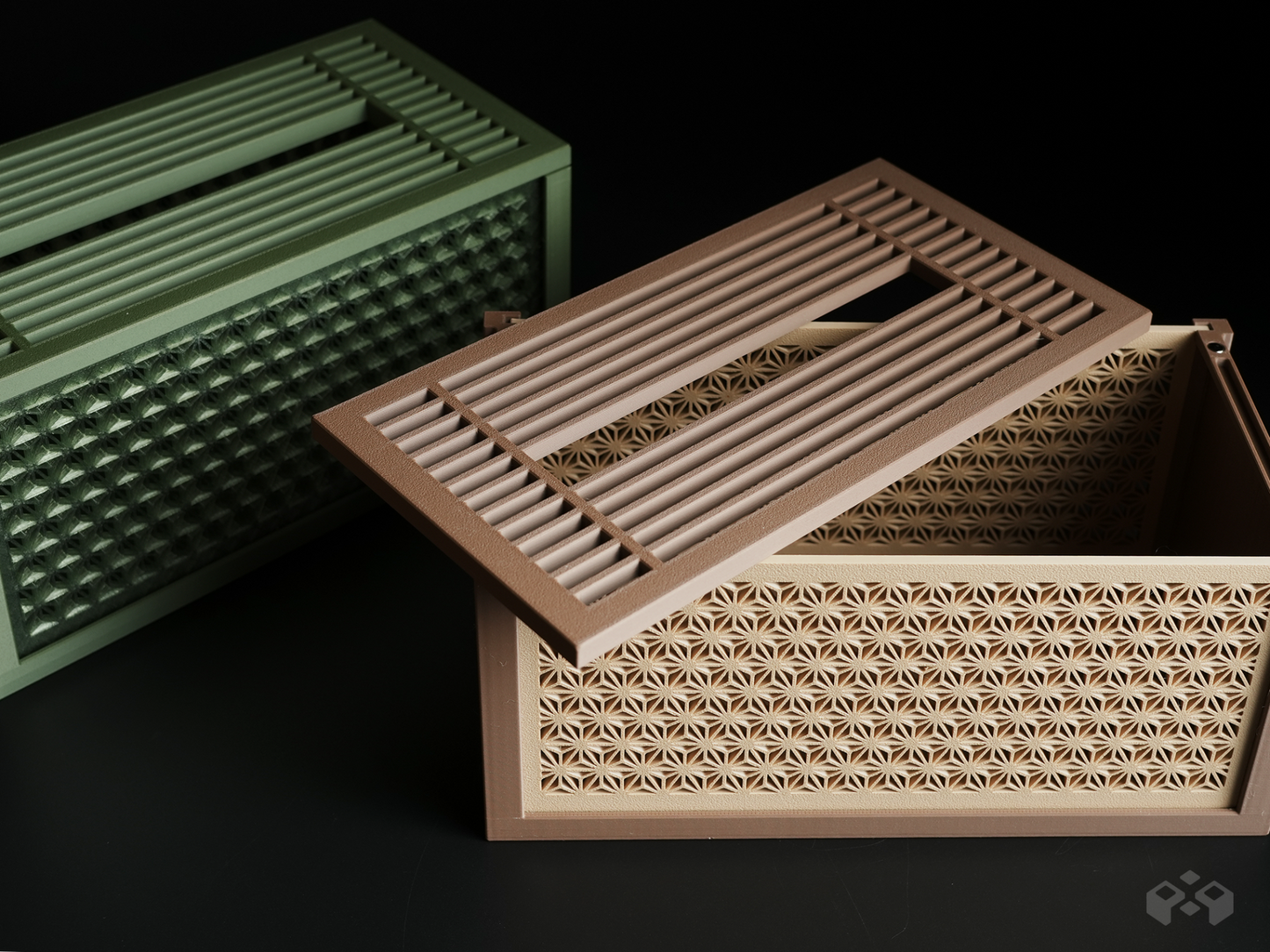 Asanoha Tissue Dispenser – Rectangular