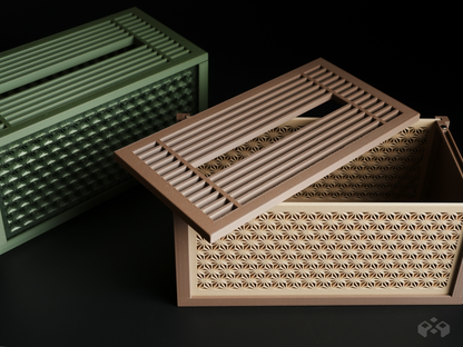 Asanoha Tissue Dispenser – Rectangular