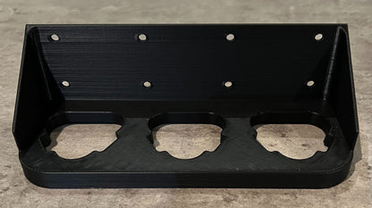 Milwaukee M12 Battery Holder Organizer | Wall Mount Storage | Tool Accessory for Efficient Garage & Workshop Use