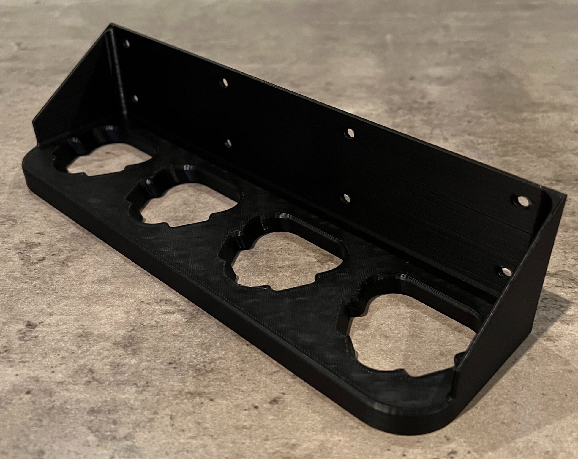 Milwaukee M12 Battery Holder Organizer | Wall Mount Storage | Tool Accessory for Efficient Garage & Workshop Use