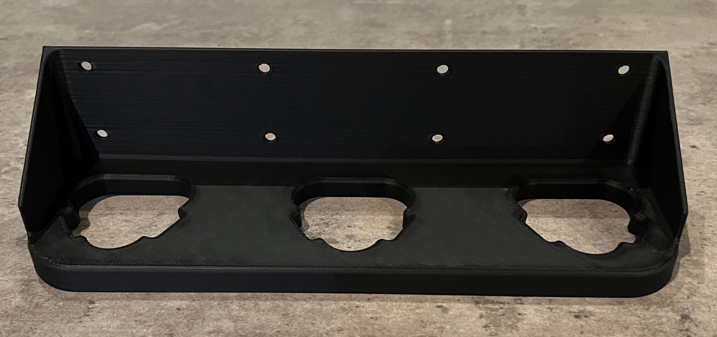 Milwaukee M12 Battery Holder Organizer | Wall Mount Storage | Tool Accessory for Efficient Garage & Workshop Use