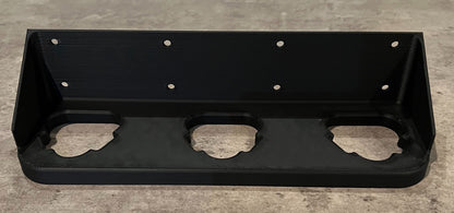 Milwaukee M12 Battery Holder Organizer | Wall Mount Storage | Tool Accessory for Efficient Garage & Workshop Use
