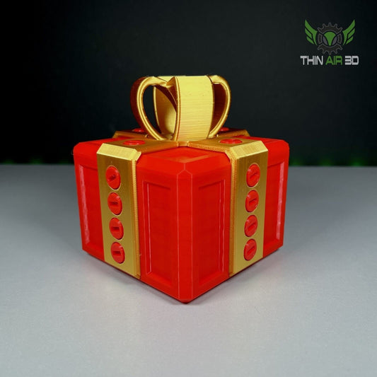 The Annoying Gift Box - Standard Size - 20 screws -  - Games & Puzzles - the-annoying-gift-box-standard-size-20-screws - 3d print, annoying, birthday, christmas, frustrating, games, gift, gift card, present, puzzle, screws, valentines, xmas -