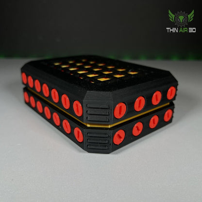 The Ultimate Puzzle Card Holder Gift Box - 134 Screws, held in hand