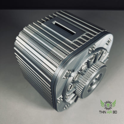 The Ultimate 3D Printed Vault Piggy Bank with 40 Screw Challenge