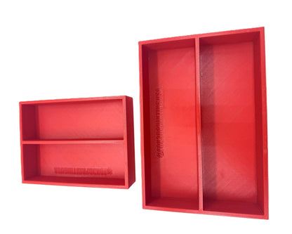 Milwaukee Packout Insert to suit Hex and Drill Bits – Universal Fit for Compact Clear Top Organizer