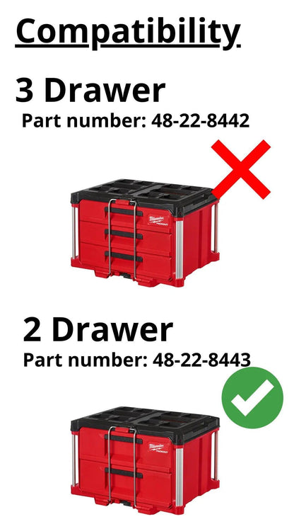 Milwaukee Packout Insert to suit M18 Fuel Sawzall – USA 2821-20 / AUS/UK M18FSZ