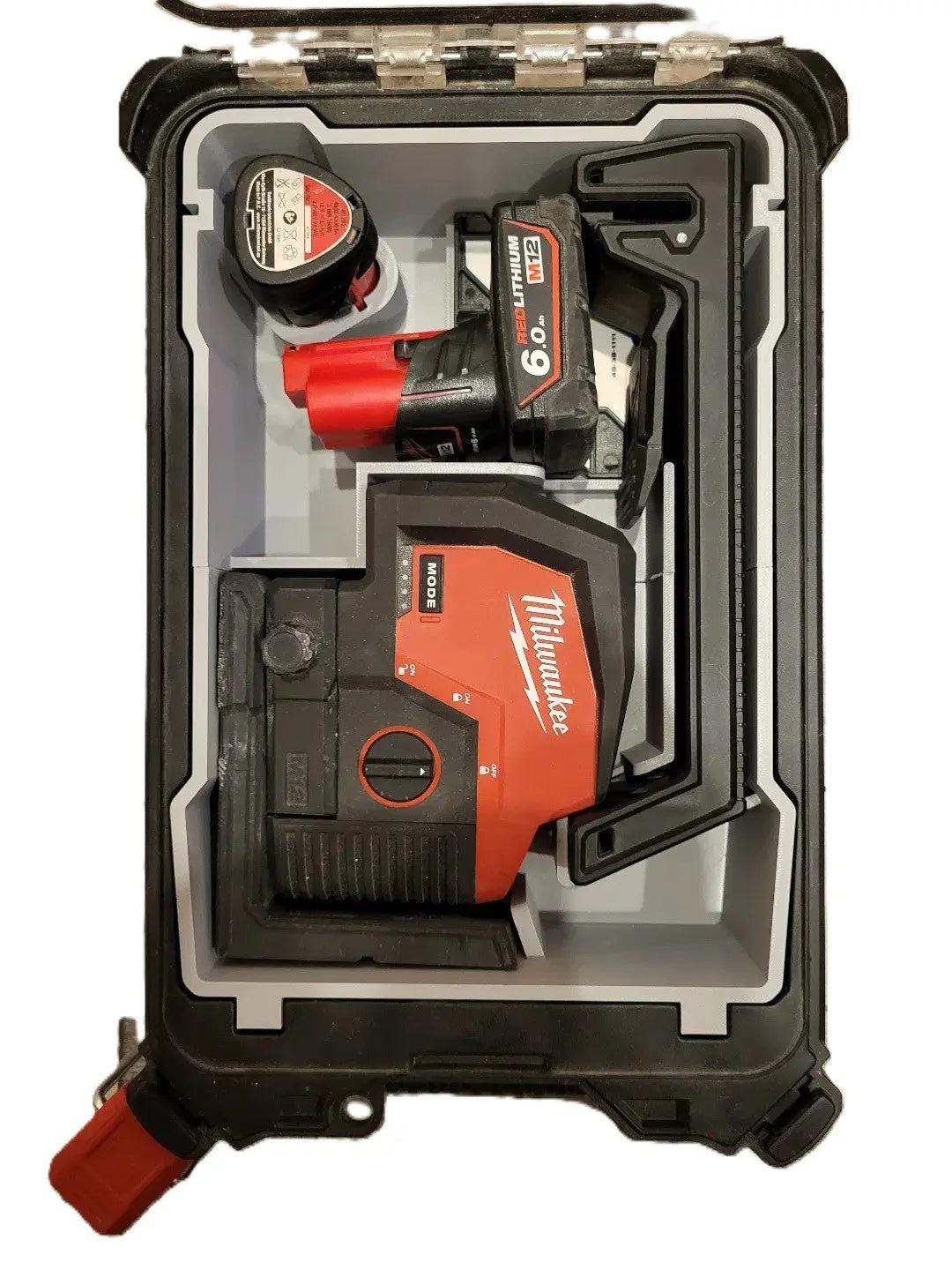 Milwaukee Packout Insert to suit M12 Laser Levels – USA/Aus/UK CLLP & CLL4P