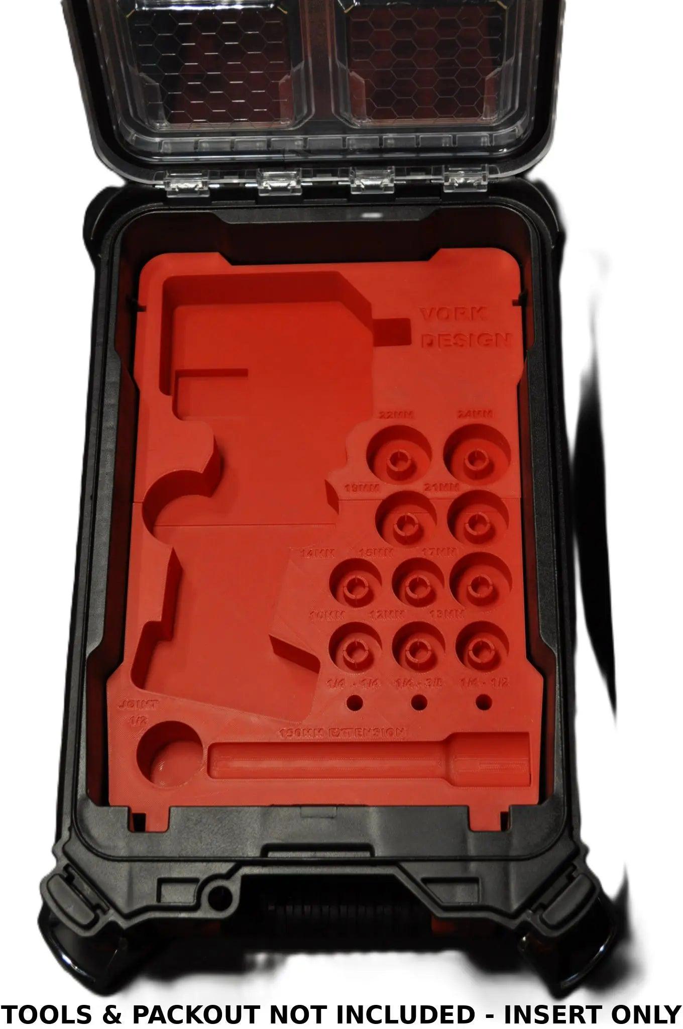 Milwaukee Packout Insert to suit M12 Fuel 1/2" Impact Wrench – USA 2555-20 / AUS/UK M12FIW12