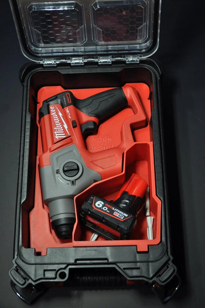 Milwaukee Packout Insert to suit M12 Fuel SDS Plus Rotary Hammer – USA 2416-20 / Aus/UK M12CH suit 48228435