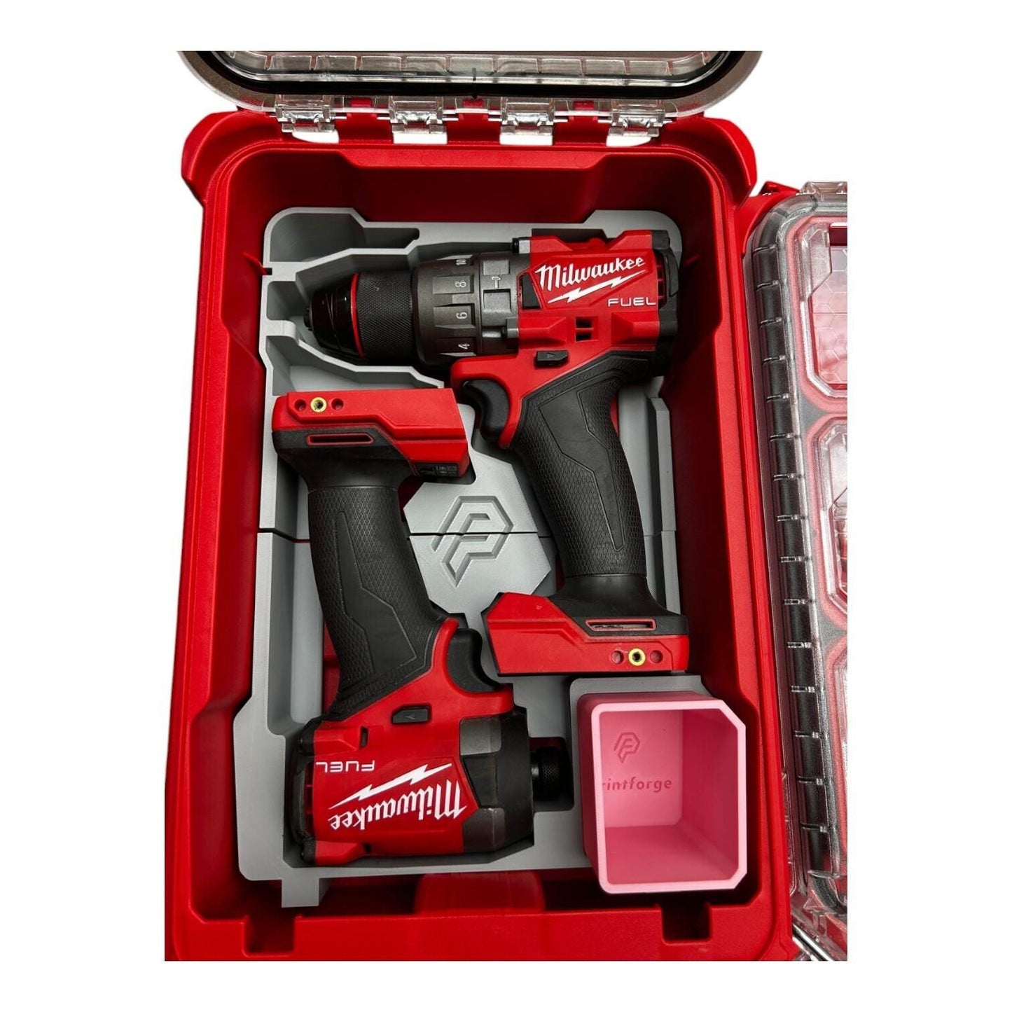 Packout Insert for M18 Drill and Impact – Fits 48-22-8435 | Works with FUEL or Brushless Models 2904-20, 2953-20, 2801-20, 2850-20