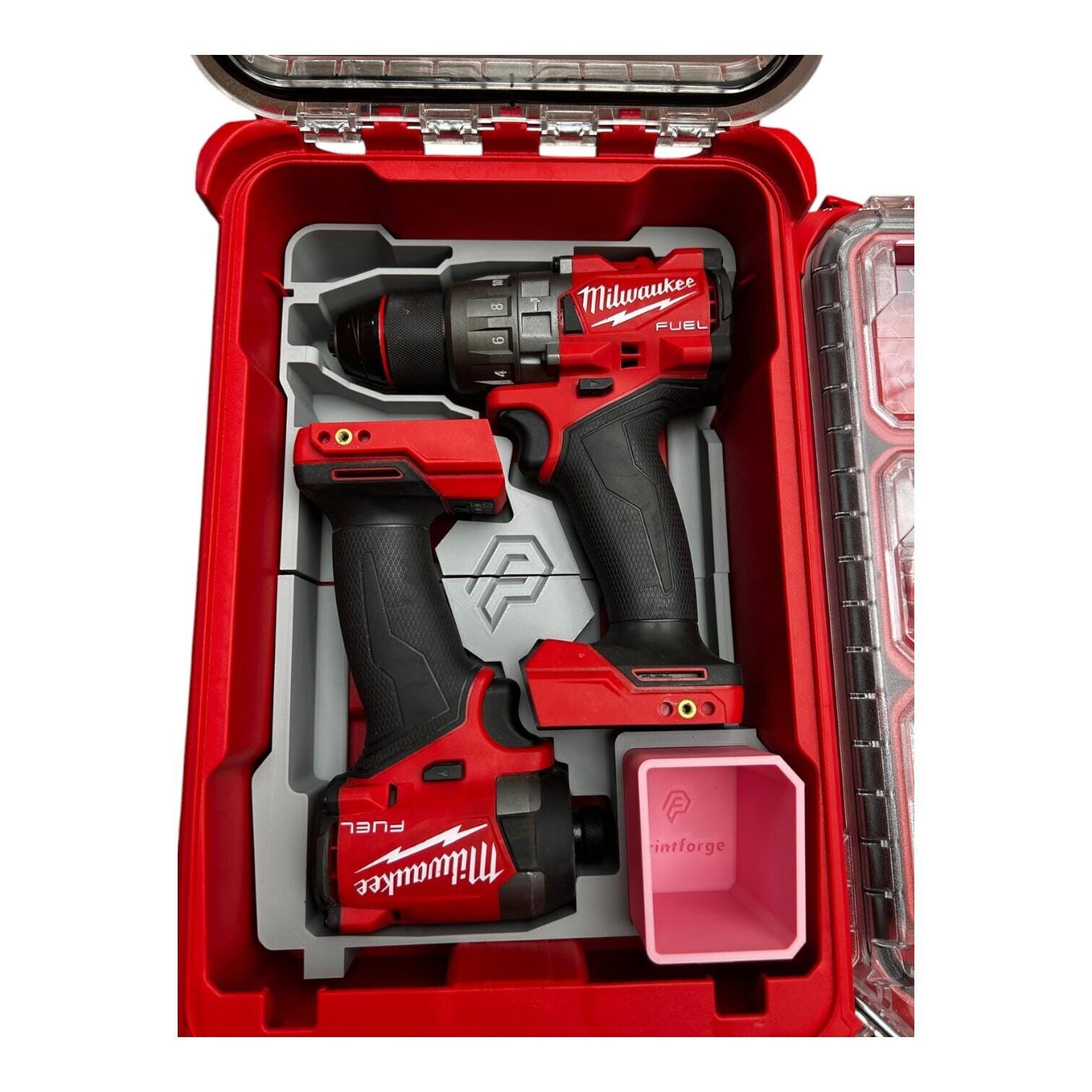 Packout Insert for M18 Drill and Impact – Fits 48-22-8435 | Works with FUEL or Brushless Models 2904-20, 2953-20, 2801-20, 2850-20