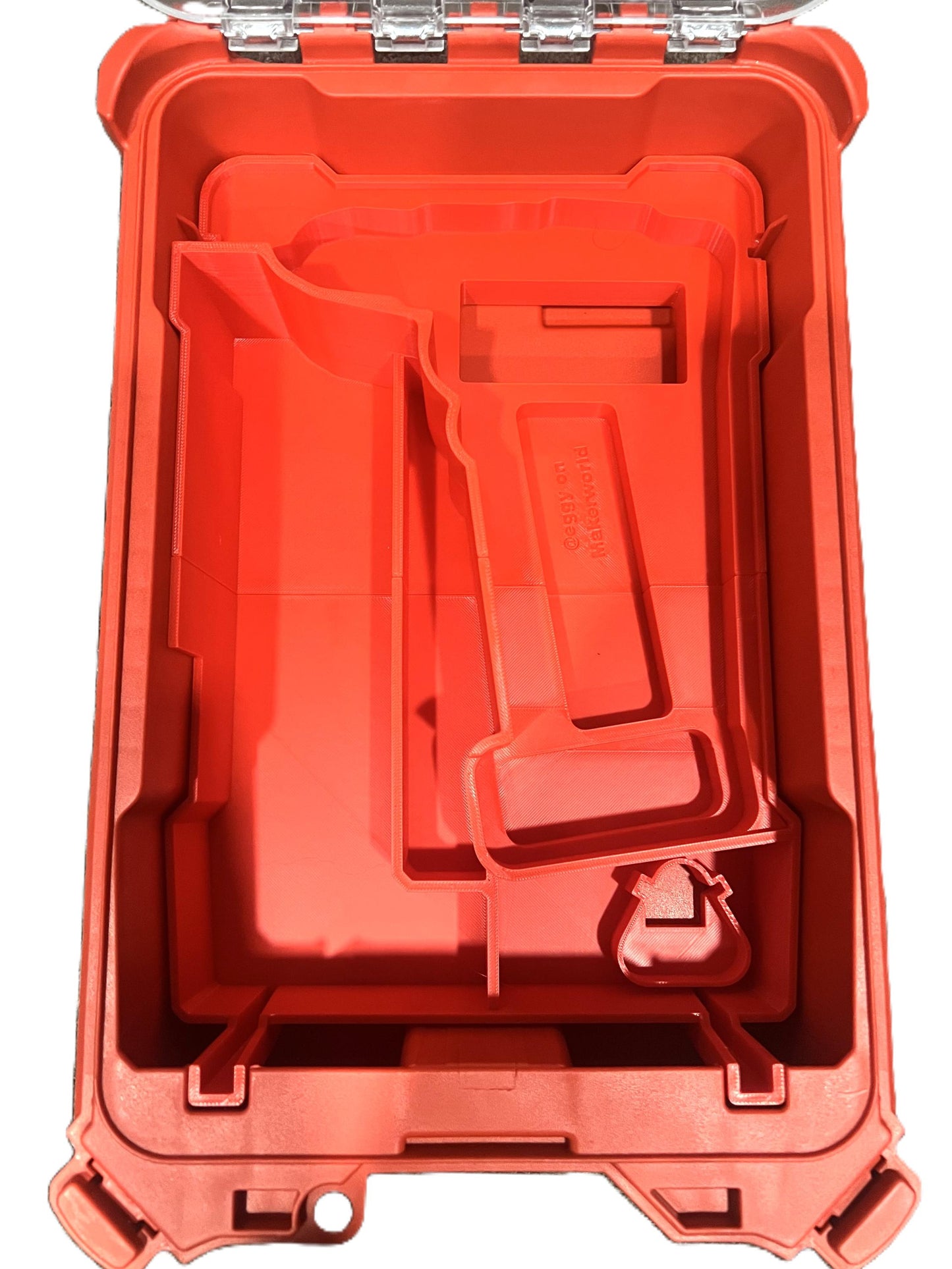 M12 Gen 3 Drill & Battery Organizer Insert | Fits 48228435 Packout | Aftermarket Storage Solution for Milwaukee Tools