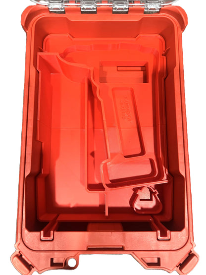 M12 Gen 3 Drill & Battery Organizer Insert | Fits 48228435 Packout | Aftermarket Storage Solution for Milwaukee Tools