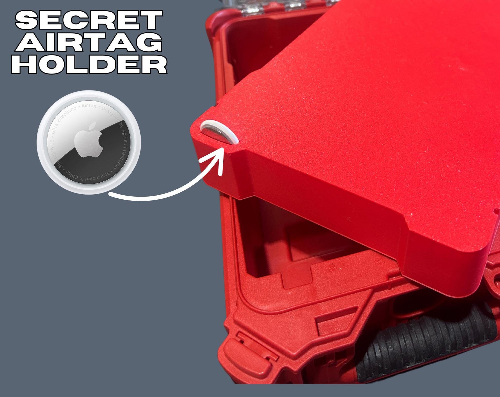 Packout Insert for Metric Deep Sockets (8–36 mm) – Compatible with Milwaukee 8435 Toolbox | 1/2" Drive Socket Tray Organizer