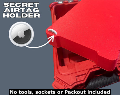 Packout Insert for Metric Deep Sockets (8–36 mm) – Compatible with Milwaukee 8435 Toolbox | 1/2" Drive Socket Tray Organizer