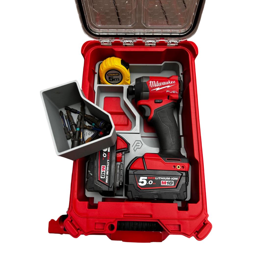 Packout Insert for M18 Gen 3 Impact Driver – Fits 48228430 | Compatible with 2853-20 (USA) and M18FID2 (AU) | Durable PETG Tool Tray