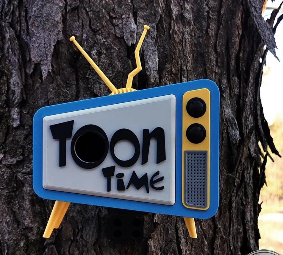 Toon Shack Birdhouse | Whimsical PETG Garden Decor