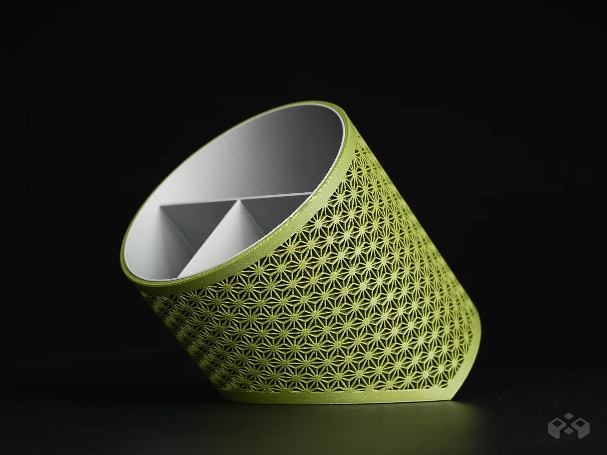 Asanoha Pen Holder - Desk Organizer | 5 Internal Layout Options