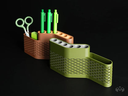 Waveform Pen Holder - Desk Organizer with Slot