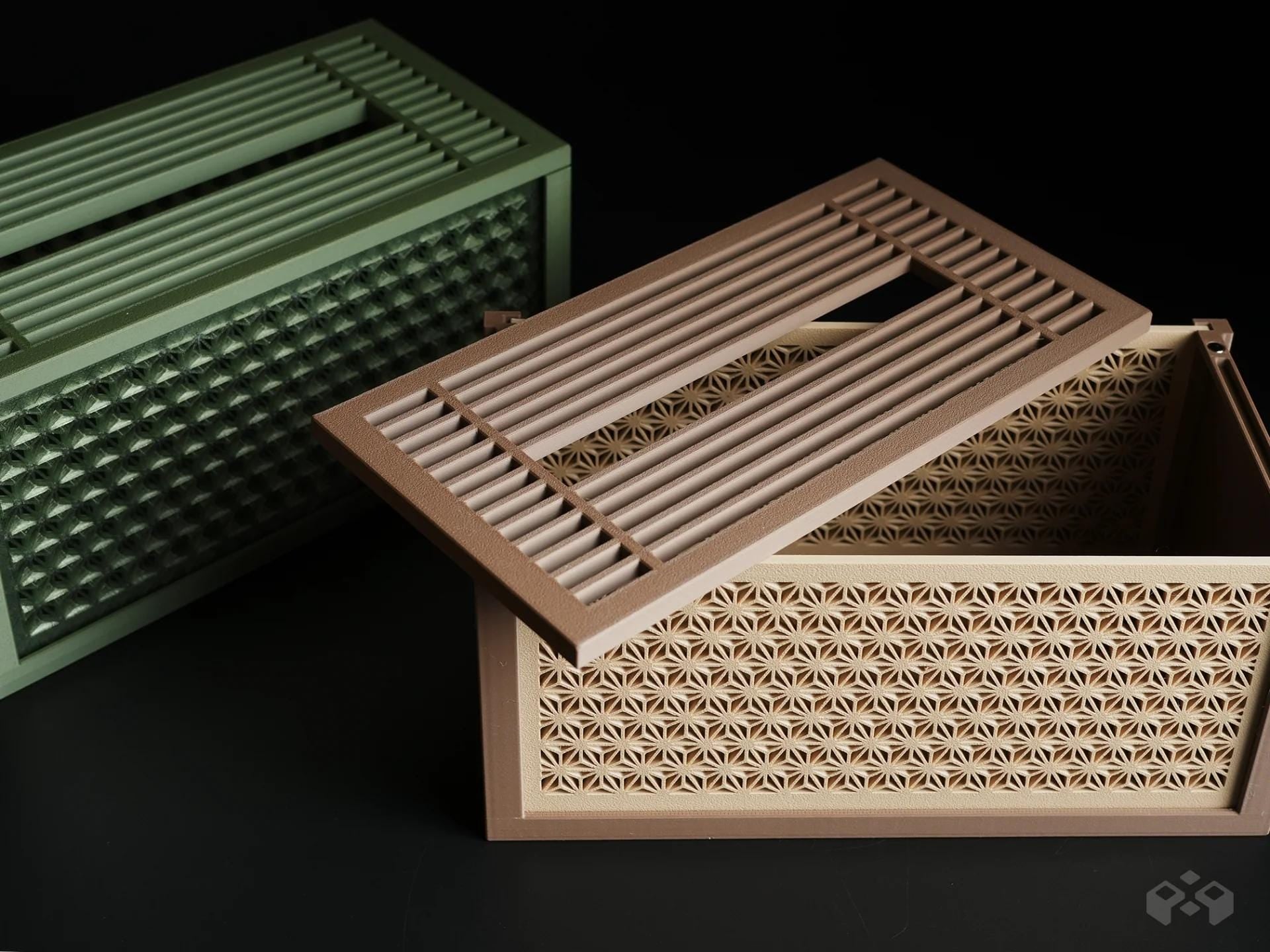 Asanoha Tissue Dispenser - Rectangular