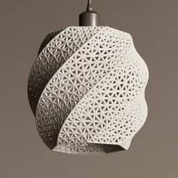 Ripple Lamp Shade – Sculptural Pendant Shade | Ceiling lamp – Ceiling (Ceiling%20Lamp 1361305)