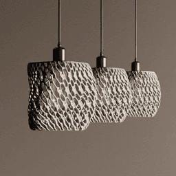 Modern Lamp Shade – Sculptural Pendant Shade | Ceiling lamp – Ceiling (Ceiling%20Lamp 1410390)