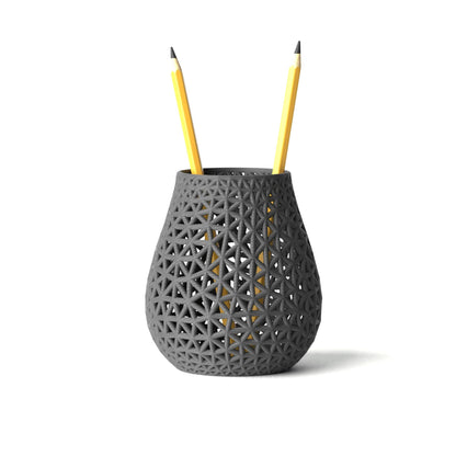 Modern Desk Organizer – Pencil & Pen Holder – Lattice